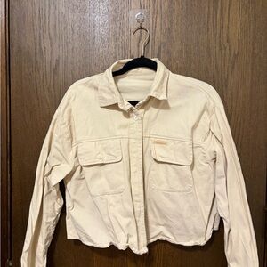 Women's Cream Utility Jacket